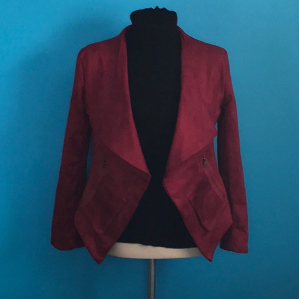 NWT Suede moto jacket
